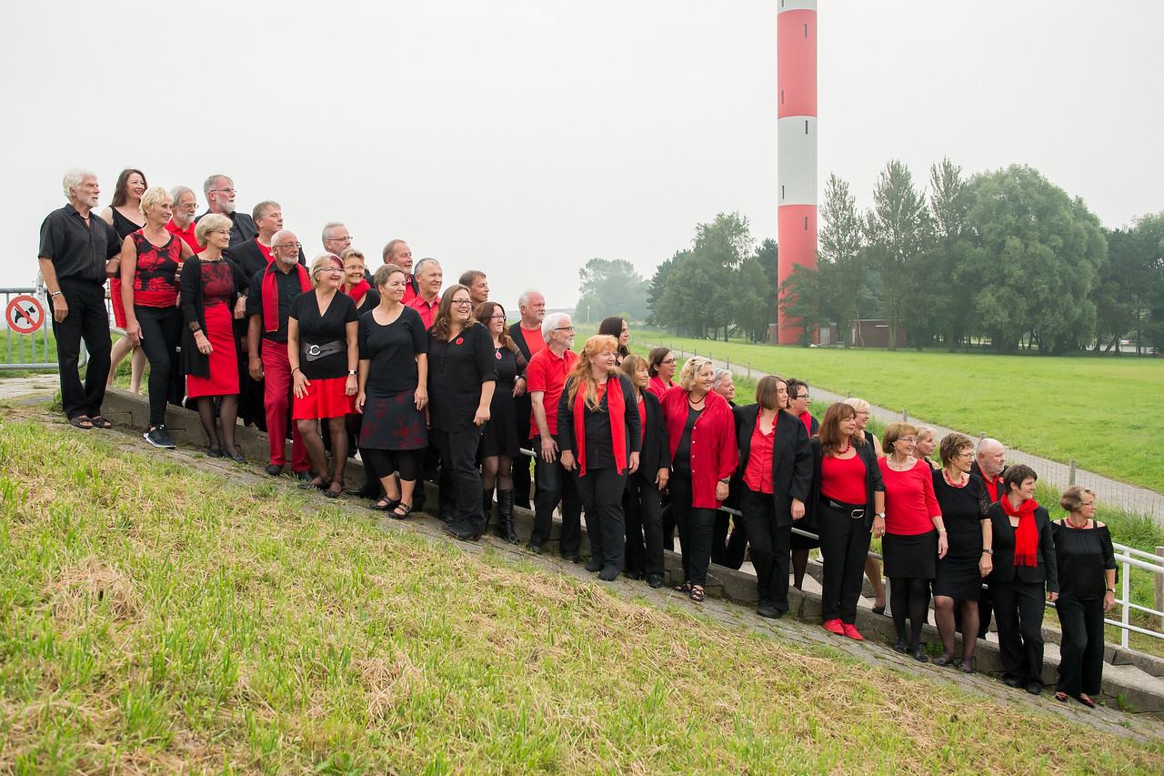 Action im Groden, unser Chor