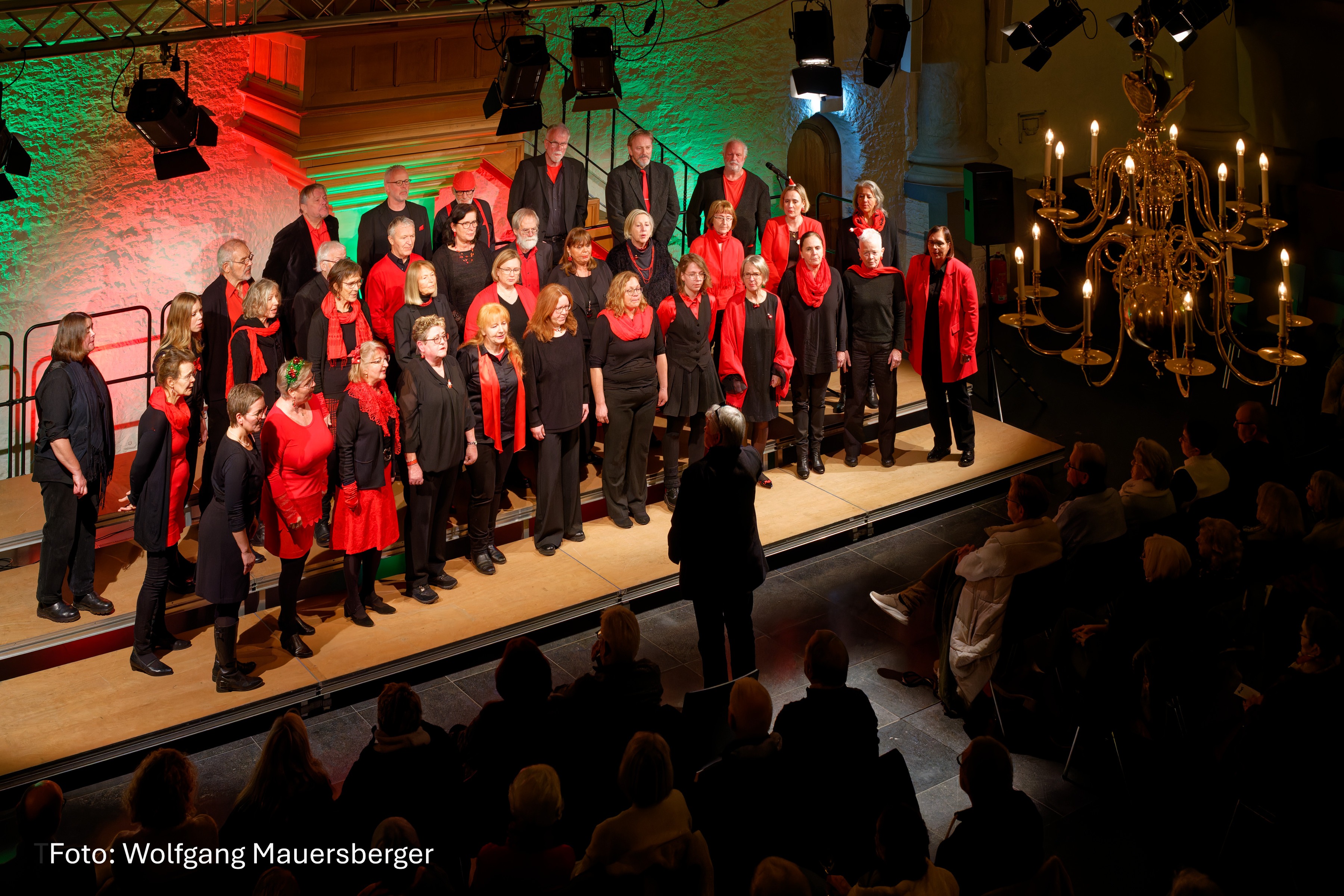 Action im Groden, unser Chor