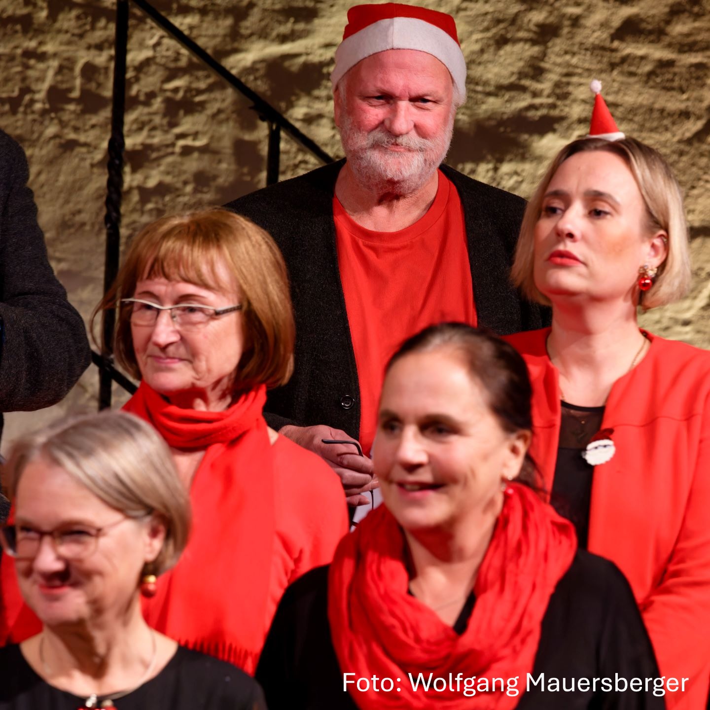 Action im Groden, unser Chor