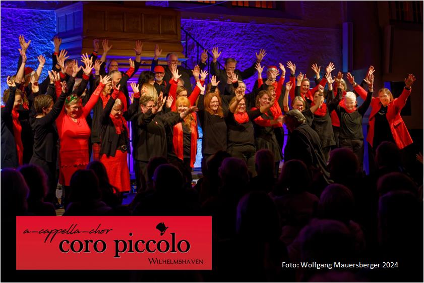 Action im Groden, unser Chor