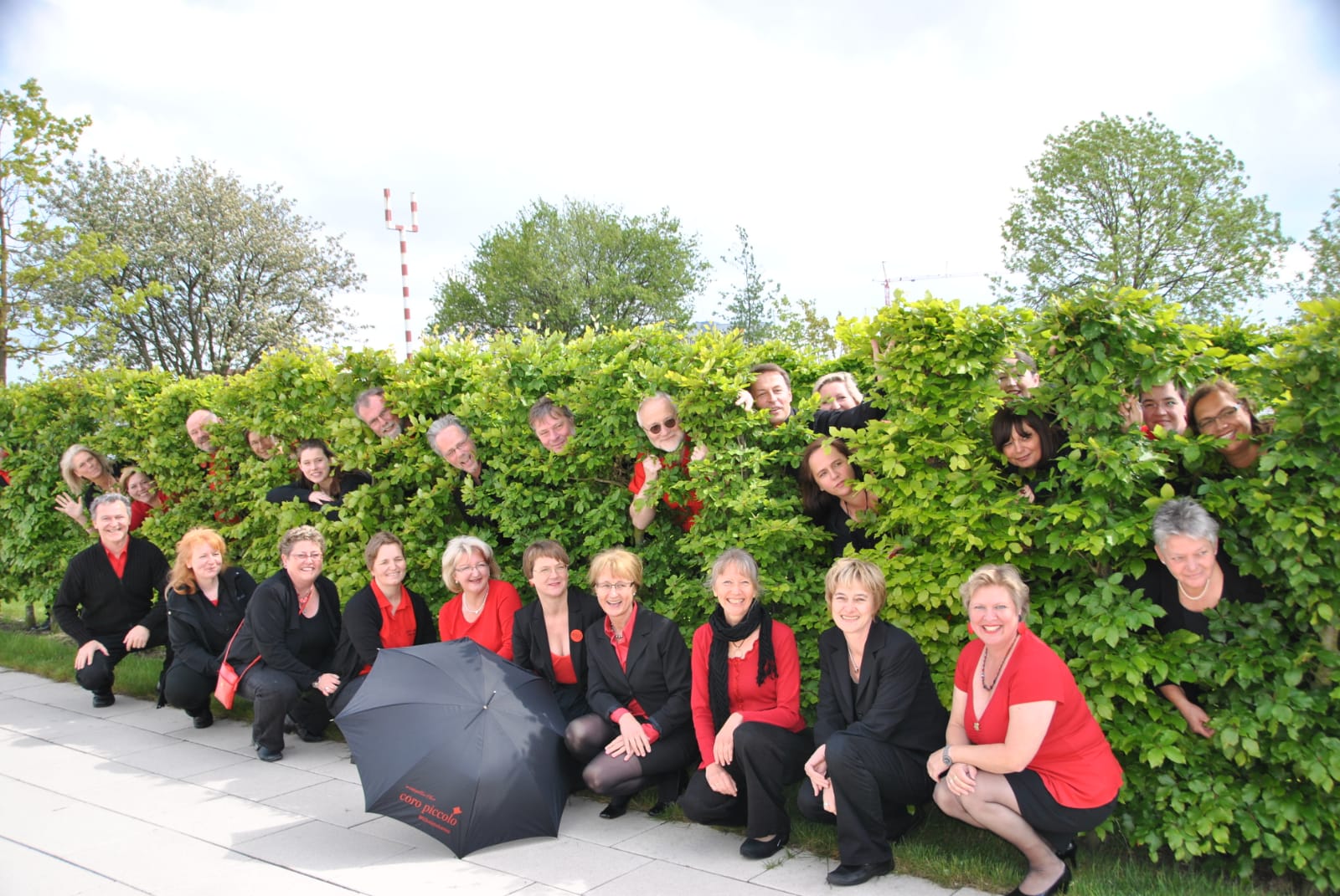 Action im Groden, unser Chor